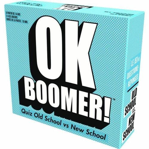 Spørgsmål og svar-spil Goliath OK BOOMER!