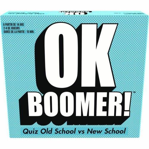 Spørgsmål og svar-spil Goliath OK BOOMER!