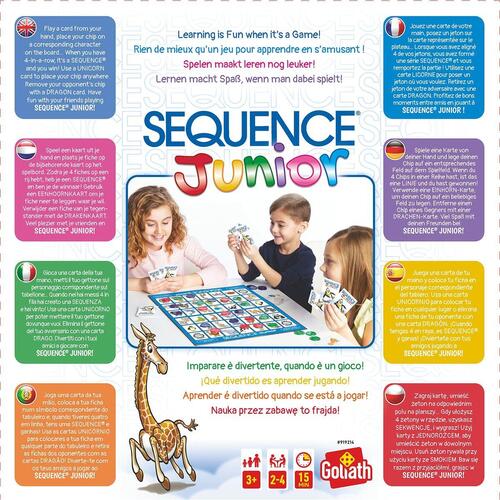Hukommelsesspil Goliath Sequence Junior