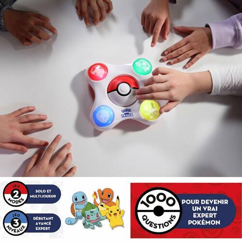 Spørgsmål og svar-spil Pokémon Bandai Trainer Quiz Elektrisk Interaktiv (Fransk)