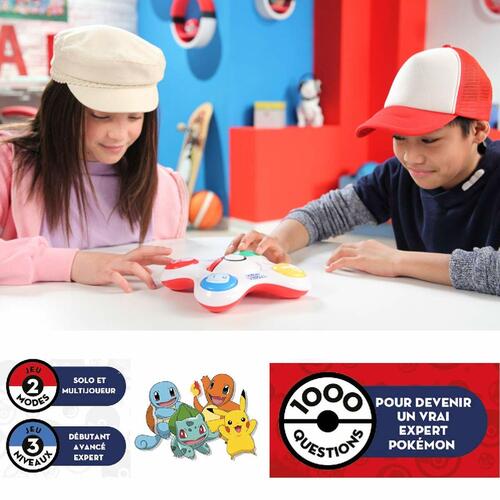 Spørgsmål og svar-spil Pokémon Bandai Trainer Quiz Elektrisk Interaktiv (Fransk)