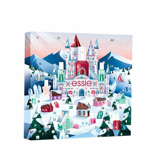 Manicuresæt Essie Adventskalender 2023 24 Dele