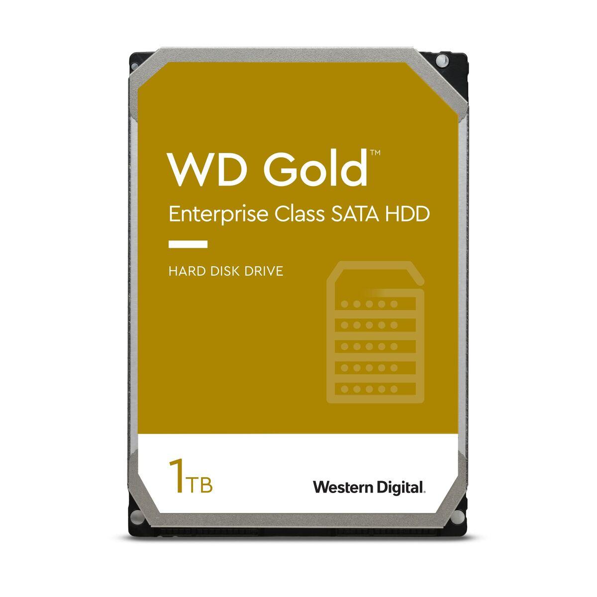 Western Digital WD Gold 3,5" harddisk 1 TB 7200 rpm (SATA III)