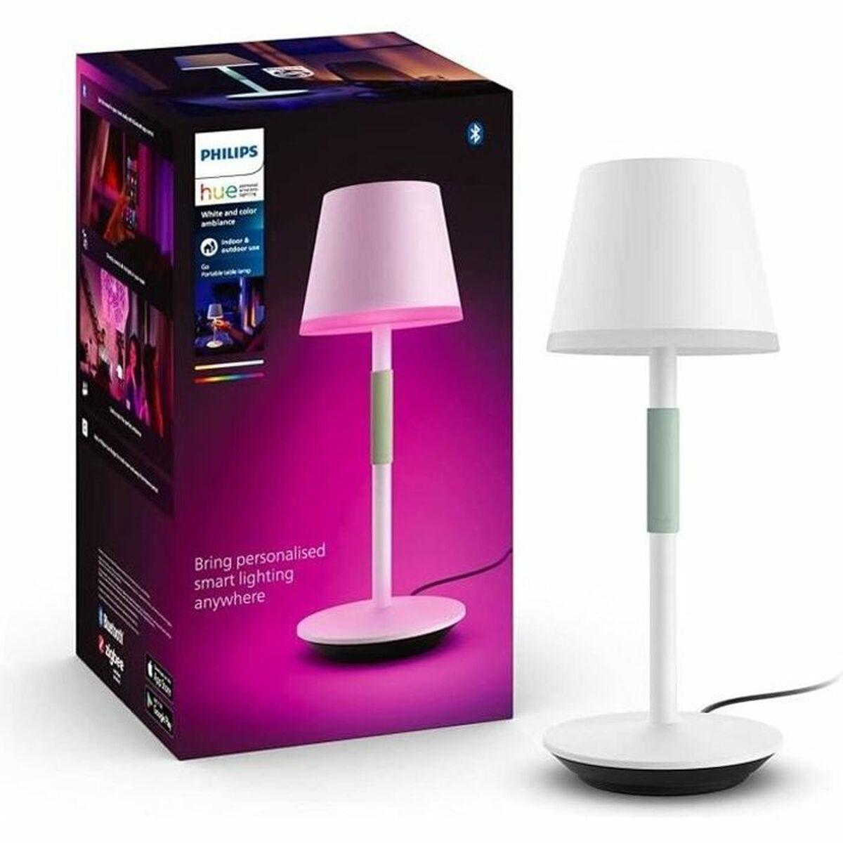 Bordlampe Philips Hvid Metal 220 240 V