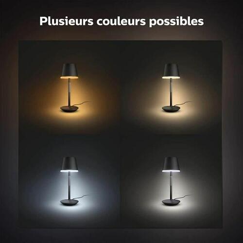 Bordlampe Philips Hvid Metal 220-240 V