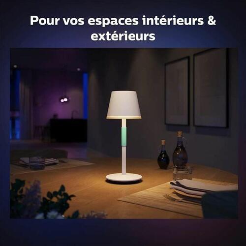Bordlampe Philips Hvid Metal 220-240 V