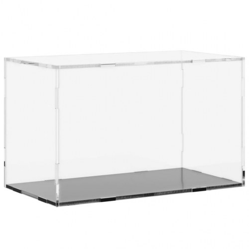 Displaykasse transparent 31x17x19 cm akryl