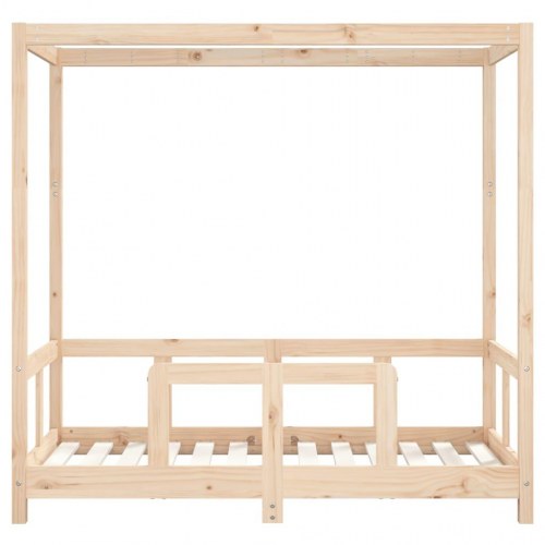 Sengeramme til juniorseng 70×140 cm - massivt fyrretræ
