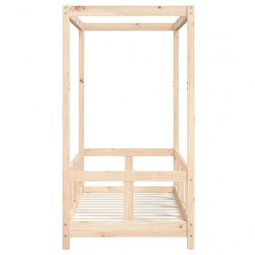 Sengeramme til juniorseng 70×140 cm - massivt fyrretræ
