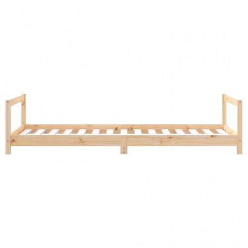 Sengeramme til juniorseng 90x190 cm massivt fyrretræ