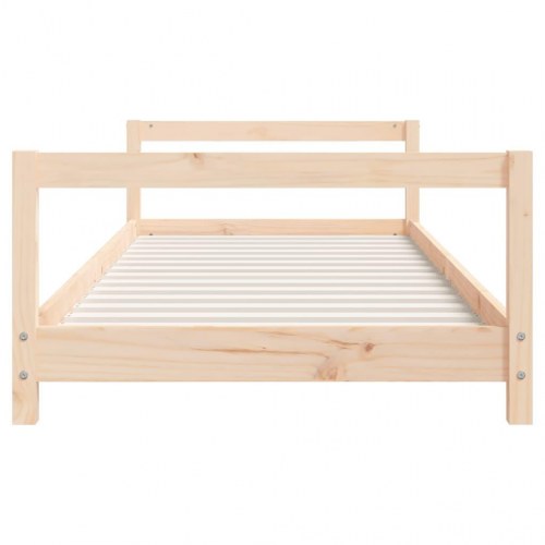 Sengeramme til juniorseng 80 x 200 cm i massivt fyrretræ