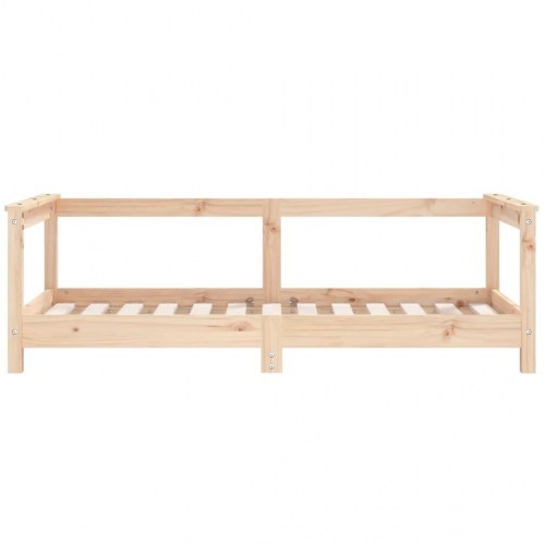 Sengeramme til juniorseng 70x140 cm massivt fyrretræ