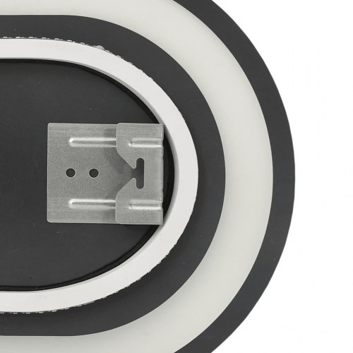 LED-badeværelsesspejl 50x20 cm oval