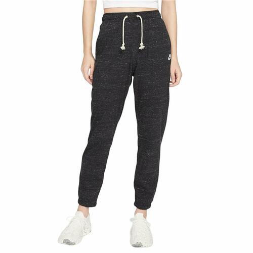 Lange sportsbukser Nike Sportswear Gym Vintage Sort Dame L