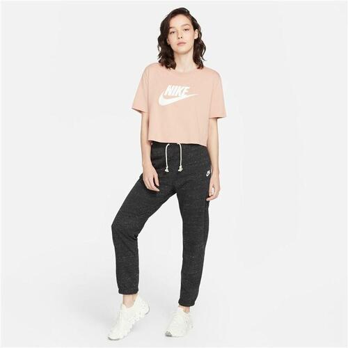 Lange sportsbukser Nike Sportswear Gym Vintage Sort Dame L