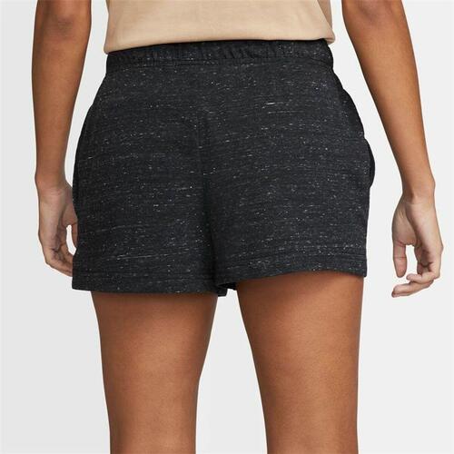 Sport shorts til kvinder Nike Sportswear Gym Vintage Sort M