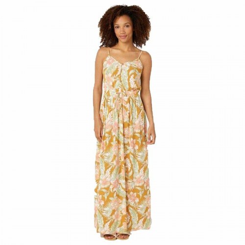 Rip Curl Always Summer kjole - Gul/Koral (M)