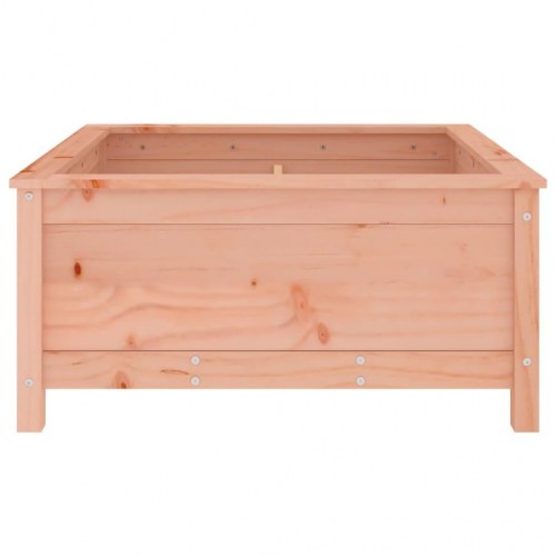 Plantekasse i massivt douglasgran - 82,5 x 82,5 x 39 cm