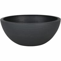 Urtepotte EDA 547020 Grå Antracit Plastik Ø 30 cm