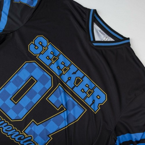 Unisex Kortærmet T-shirt Harry Potter Ravenclaw Sort - S