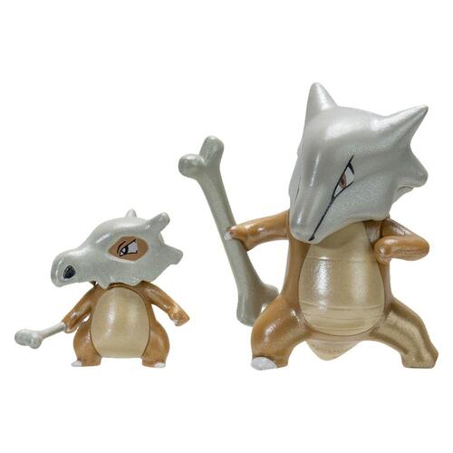 Action Figurer Pokémon Evolution Pack - Cubone & Marowak