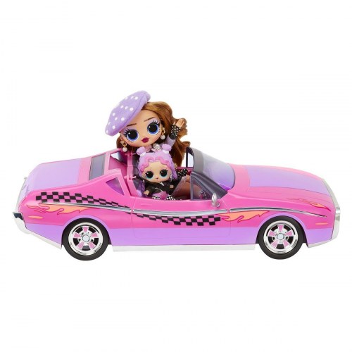 Legetøjsbil LOL Surprise! med dukke - Pink