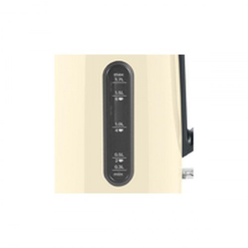 BOSCH DesignLine elkedel TWK4P437, 1,7 l - sort/beige