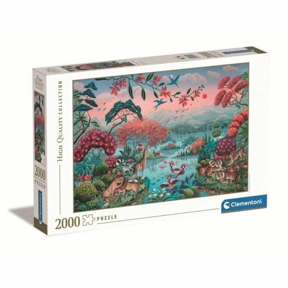 Clementoni 32571 Puslespil The Peaceful Jungle 2000 Dele