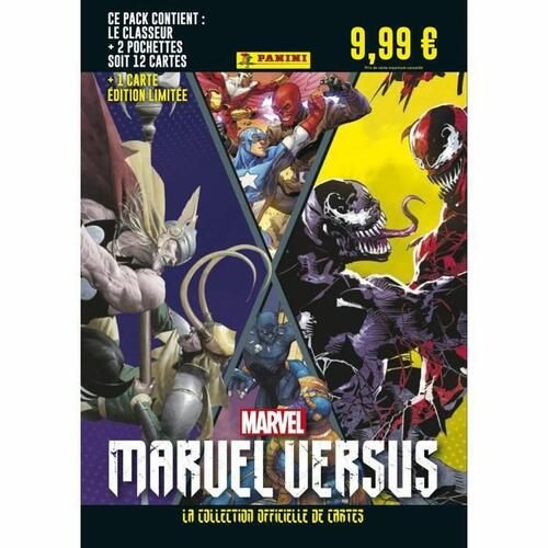 Album Marvel Versus Kort Samleobjekter 2 Konvolutter