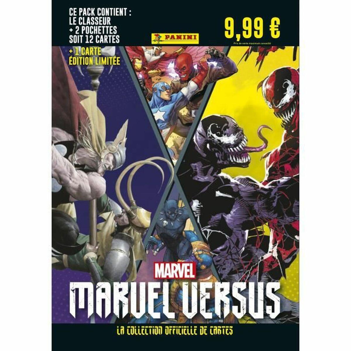 Album Marvel Versus Kort Samleobjekter 2 Konvolutter