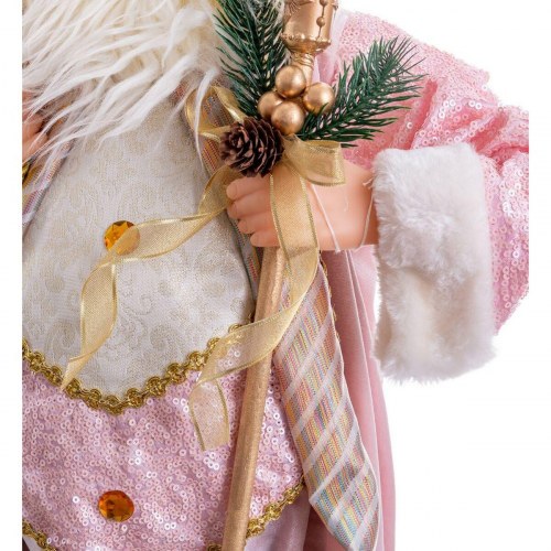 Julepynt Pink Plastik Polyesterharpisk Materiale 60 cm