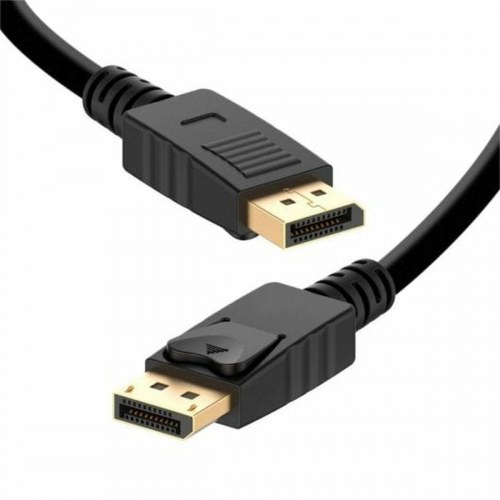 PcCom DisplayPort-kabel 3 m - Sort, 4K Ultra HD