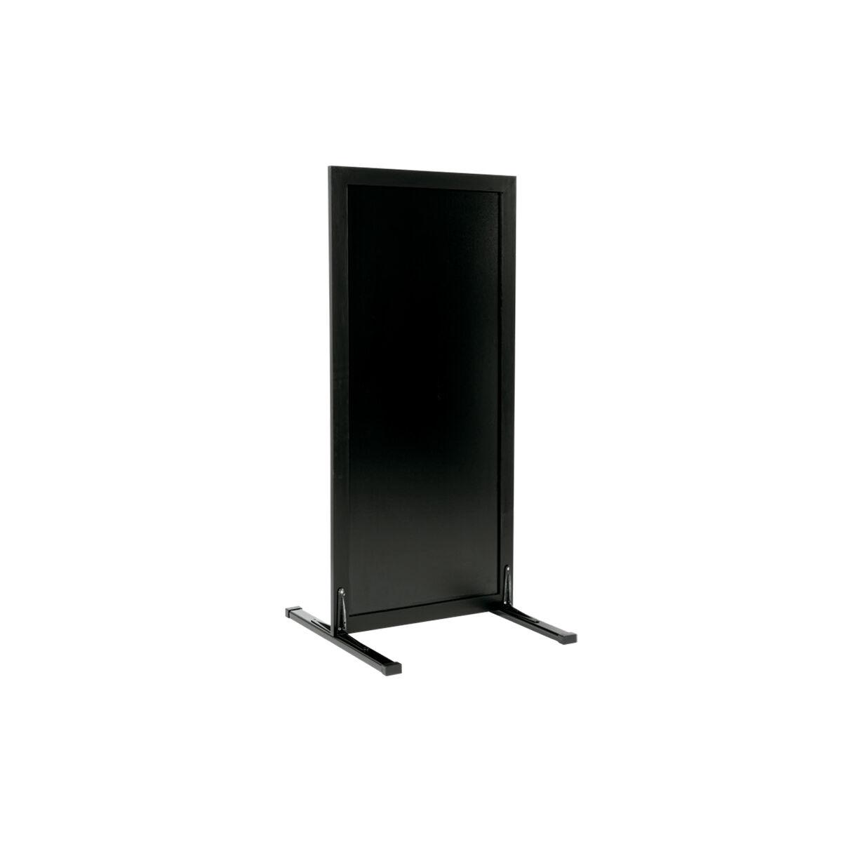 Tavle Securit Sort Med stativ 117 x 56 x 60 cm