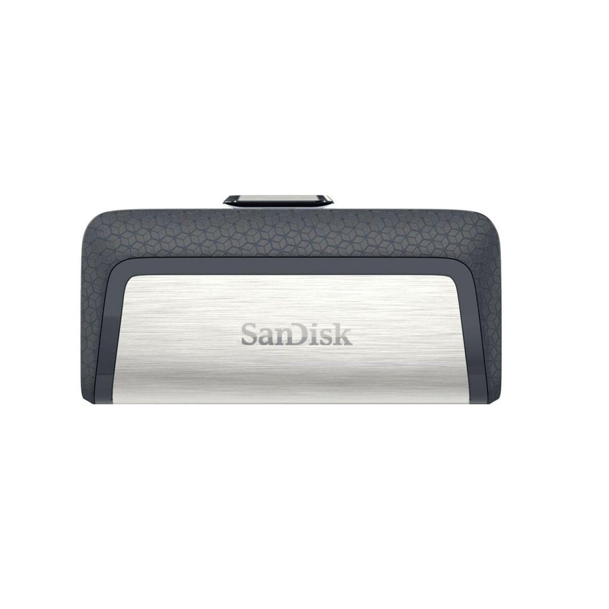 Usb Stik Sandisk Ultra Dual Drive Grå 256
