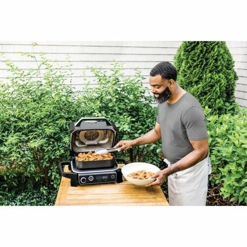 Airfryer NINJA Woodfire Outdoor Grill Sort 2400 W