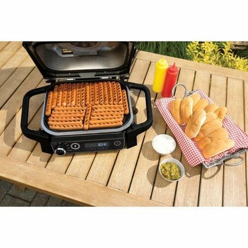 Airfryer NINJA Woodfire Outdoor Grill Sort 2400 W