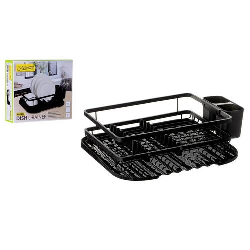 Opvaskestativ til køkkenvask Feel Maestro MR-1024 36,5 x 40 x 15 cm Sort