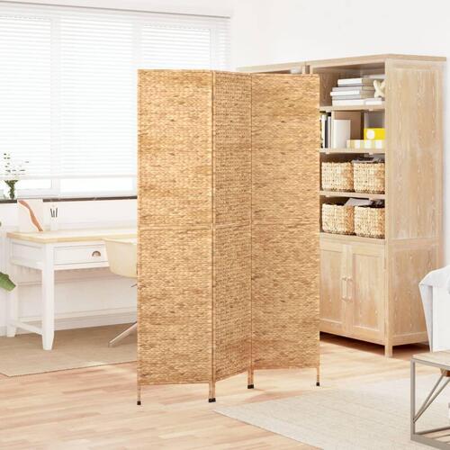 Rumdeler med 3 paneler 122x180 cm vandhyacint