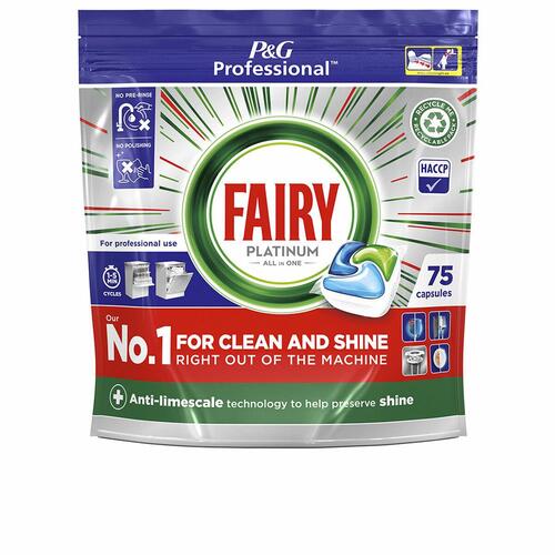 Opvaskemaskine tabletter Fairy Platinum (75 enheder)