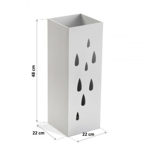 Vintage Coconut paraplyholder Dråber i MDF - hvid (22 × 48 × 22 cm)