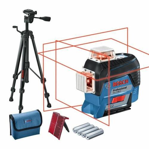 Laservaterpas BOSCH GLL 3-80 C Professional + BT 150