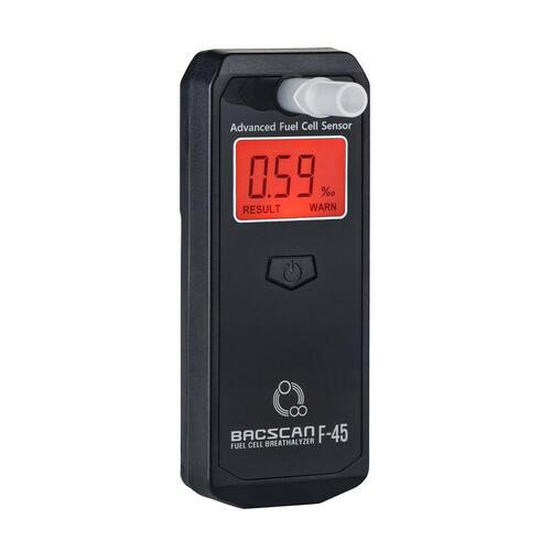 Bacscan F-45 digital alkoholtester - sort