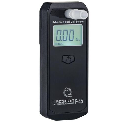 Bacscan F-45 digital alkoholtester - sort