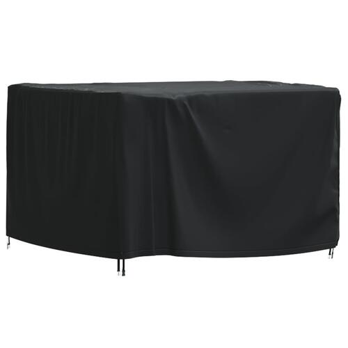 Havemøbelovertræk 135x135x90 cm vandtæt 420D sort
