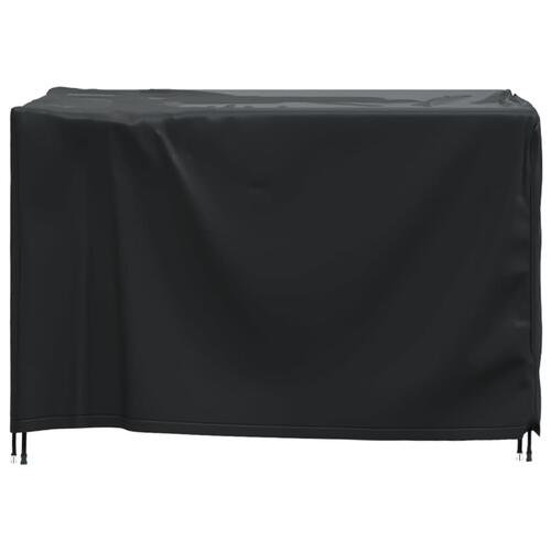 Havemøbelovertræk 135x135x90 cm vandtæt 420D sort