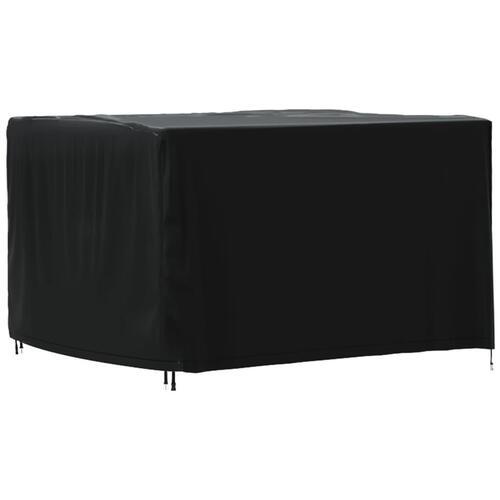 Havemøbelovertræk 135x135x90 cm vandtæt 420D sort