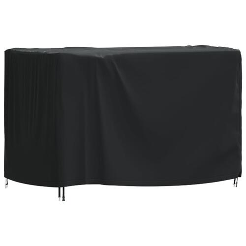Havemøbelovertræk 140x70x90 cm vandtæt 420D sort