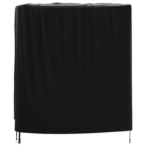 Havemøbelovertræk 140x70x90 cm vandtæt 420D sort