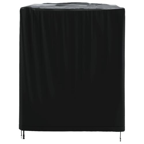 Havemøbelovertræk 180x70x90 cm vandtæt 420D sort