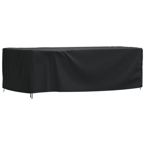 Havemøbelovertræk 229x113x73 cm vandtæt 420D sort